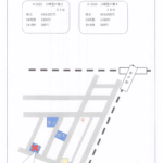 コインパーク駐車場　登戸周辺案内図